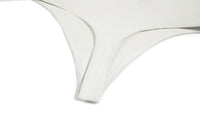 Tregonfly-AMORE – WHITE MOCK NECK BODYSUIT-BOTTOM BACK