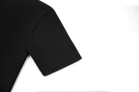 Tregonfly-AMORE – WHITE MOCK NECK BODYSUIT-SHORT SLEEVES