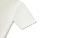 Tregonfly-AMORE – WHITE MOCK NECK BODYSUIT-SHORT SLEEVES