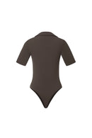 Tregonfly-BENE – BROWN POLO BODYSUIT-BACK