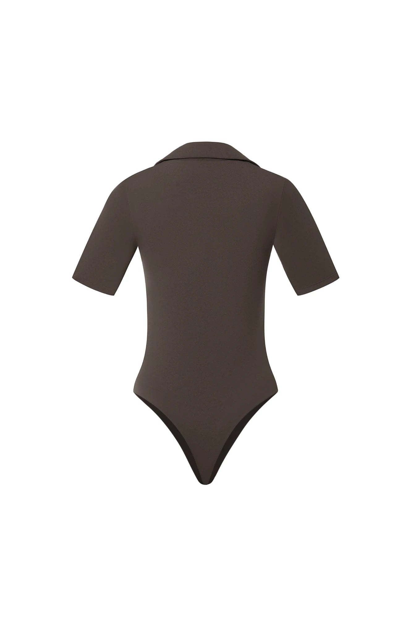 Tregonfly-BENE – BROWN POLO BODYSUIT-BACK