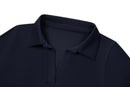 Tregonfly-BENE – BLACK POLO BODYSUIT-CLOSE UP FRONT