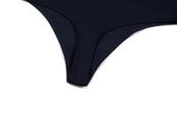 Tregonfly-BENE – BLACK POLO BODYSUIT-BOTTOM BACK